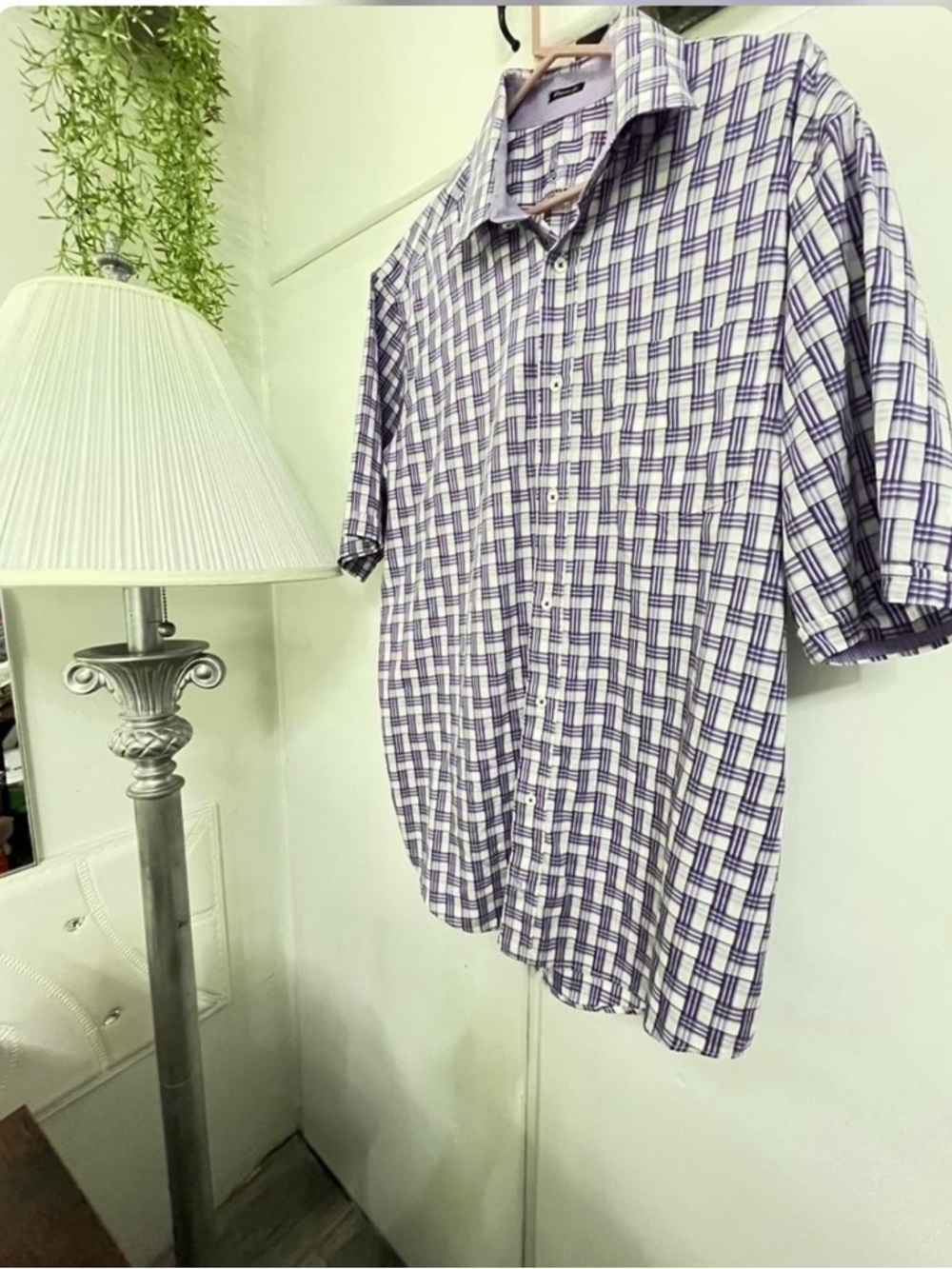 Classic fit Men Bugatchi geometric print short XL